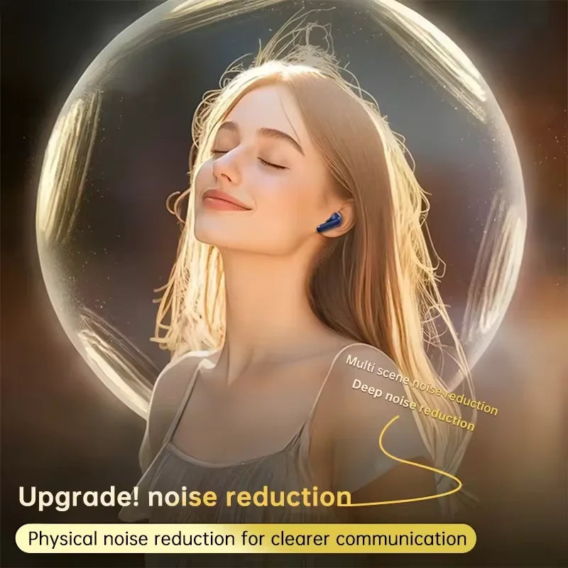 True Wireless Earphone Bluetooth Headphones TWS Mini Earbuds 13mm Large Horn Headphones HIFI Sound Earphones For IPhone Samsung